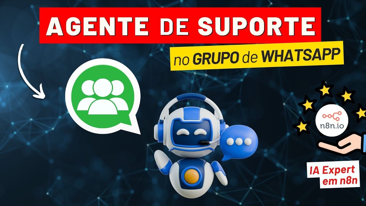 Agente de IA Especialista que Responde em Grupos de WhatsApp (n8n, Supabase e Apify)