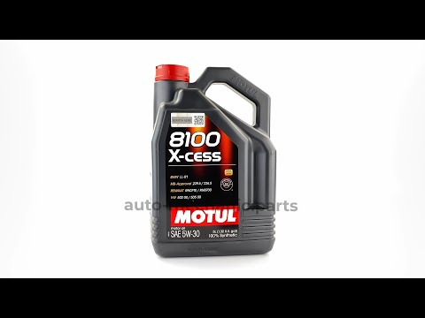 Моторное масло Motul 8100 X-cess 5W-30, 5 литров - Auto-Mechanic