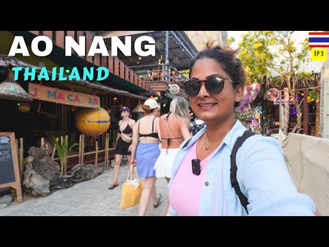 Ao Nang Travel Guide: What Makes It Better Than Krabi? | Solo Indian Girl in Thailand 🇹🇭 | Ep 9