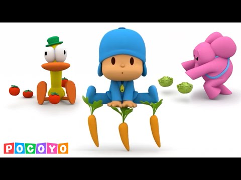 🌽 Dans le potager 🚜 (S3E50) | Pocoyo 🇫🇷 Français - Chaîne Officielle | DESSIN ANIMÉ pour enfants