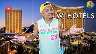 Staying at W LAS VEGAS in Mandalay Bay in 2025