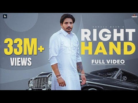RIGHT HAND (Official Video) - Korala Maan | Gurlez Akhtar | Desi Crew | Punjabi Song 2023