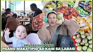 SHOPPING TAYO NG EXOTIC FRUITS! NAKATIPID KAMI SA KAIN SA LABAS!  ❤️ | rhazevlogs