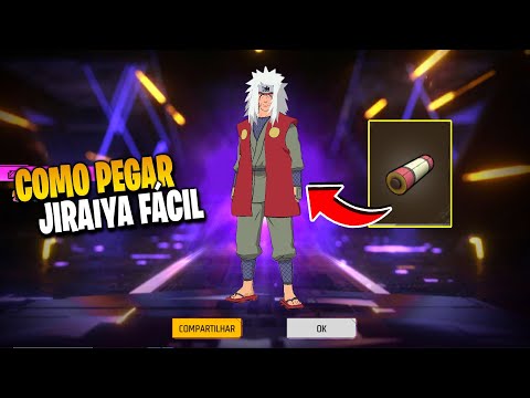 BUG! COMO PEGAR O JIRAIYA DE GRAÇA MAIS FÁCIL NO EVENTO INVASÃO DA NOVE CAUDAS - NOVIDADES FREE FIRE