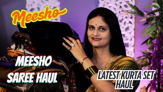 Meesho haul / Meesho saree/ kurta set haul / Affordable kurta set haul from Meesho🌸 #meesho #haul