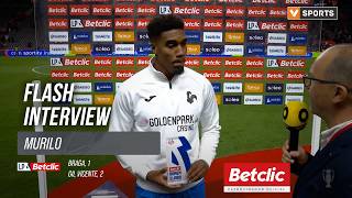 I Liga (#2) | Braga 1-2 Gil Vicente: Flash Interview Murilo