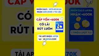 App đầu tư kiếm tiền miễn phí 2025: Cách kiếm tiền online không cần vốn rút về Zalopay #onus voucher