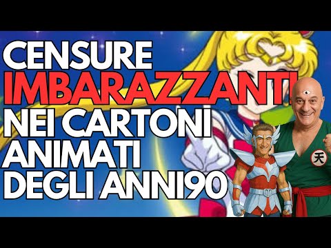 CENSURE IMBARAZZANTI NEI CARTONI ANIMATI ANNI 90