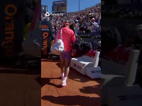 Walking onto Pista Rafa Nadal... RAFAEL NADAL! 👑