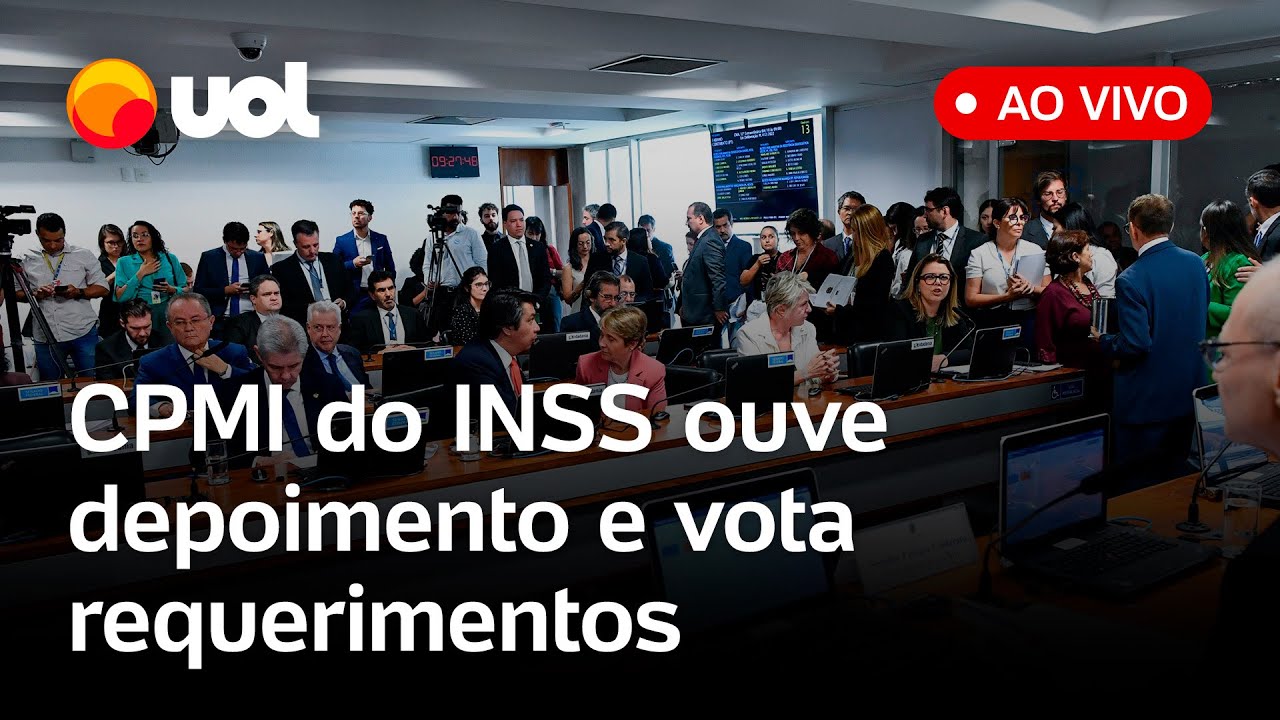 CPMI do INSS: comissão ouve Controladoria-Geral da União e vota requerimentos; assista ao vivo