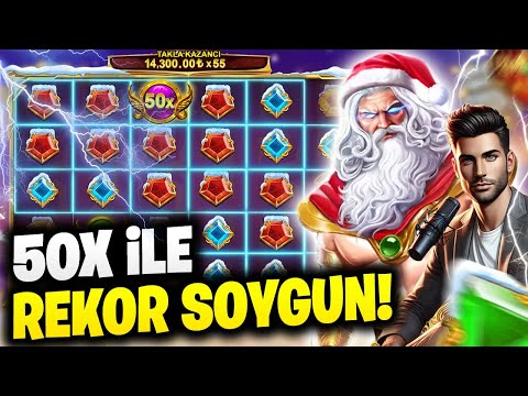 SLOT OYUNLARI 💥GATES OF OLYMPUS XMAS 1000X💥50X'E BÜYÜK SOYGUN💥 #slot #slotoyunları #casino