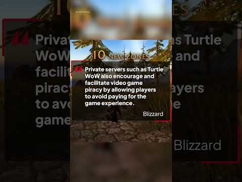 Blizzard is going after one of WoW's biggest private servers 🔨