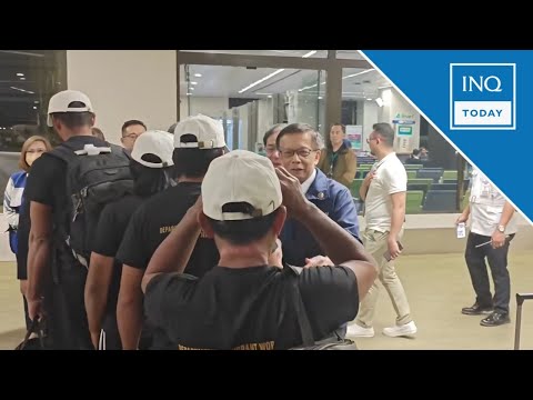 YouTube video thumbnail: 8 Filipino Seafarers of ill-Fated MV Eternity C Back in Manila