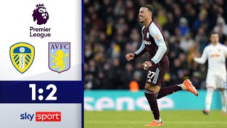 Farke unter Druck: Rogers dreht Partie! | Leeds United - Aston Villa | Highlights - Premier League