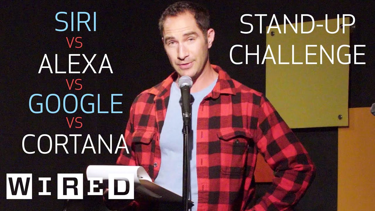 Stand-Up Comedy Using Only Siri, Alexa, Cortana and Google Home - OOO with Brent Rose