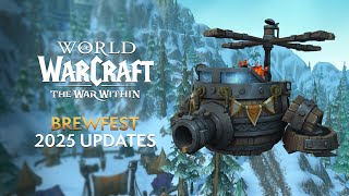 Brewfest 2025 Updates: New Mount, Ensembles, Toys & More