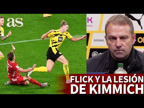 LESIÓN KIMMICH | Solo con ver la cara de Flick se entiende cómo se siente todo fan del Bayern | AS