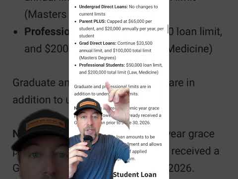The College Investor | New Caps On Student Loans Could Hurt Grad Students And Parents