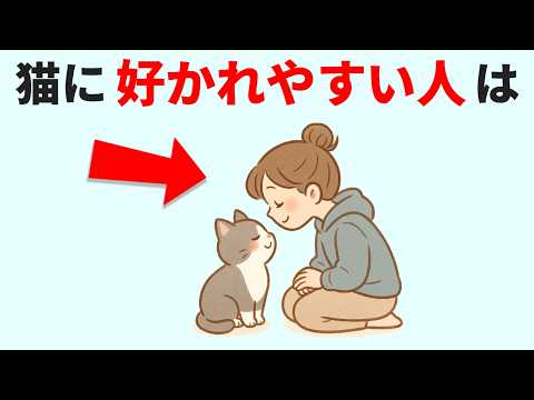 猫の動画サムネイル - 猫に好かれやすい人の特徴【15選】(その１) #猫  #雑学 #豆知識 #トリビア