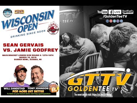 GTTV -⛳ PEGT WISCONSIN OPEN - SUNDAY: Sean Gervais vs. Jamie Godfrey