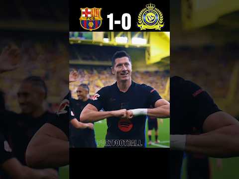 ملخص مباراة برشلونة VS النصر 💥