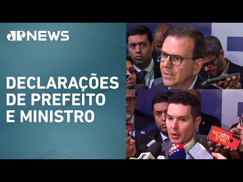 U20: Eduardo Paes e Jader Barbalho Filho apontam radicalização na política após ataque em Brasília