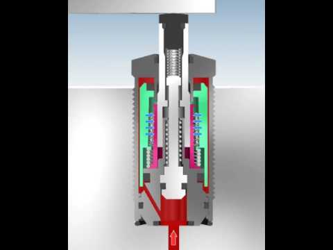 LD hydraulic Work Support Cut view