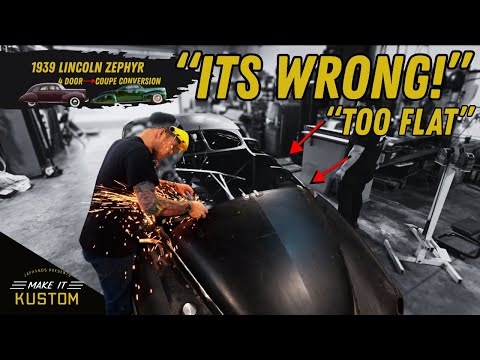 DISASTER MOMENT! How Can We Fix The Shape? METAL SHAPING - RARE 1939 ZEPHYR