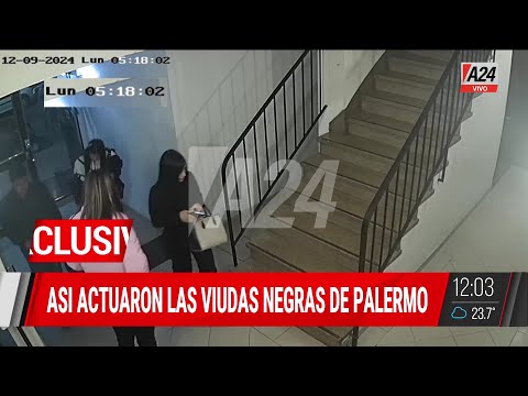 🚨 ASÍ ACTUARON LAS "VIUDAS NEGRAS" QUE ROBARON A TURISTAS MEXICANOS EN PALERMO