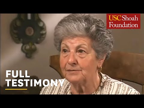 Jewish Holocaust Survivor Pearl Barach on WWII | USC Shoah Foundation