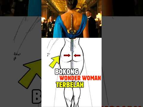 Bagaimana bokong wonder woman terbelah?