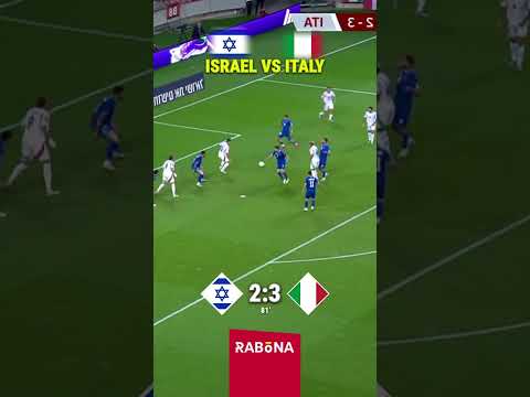 La migliore partita delle qualificazioni alla FIFA World Cup!😍#italy #israel