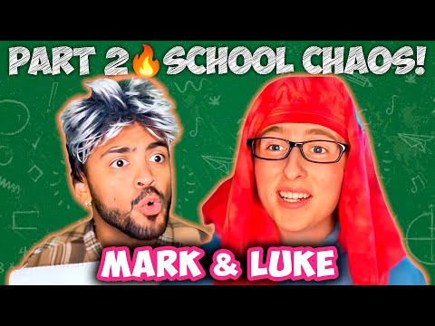 MARK ADAMS & LUKE DAVIDSON SCHOOL Shorts 😂 Funny TikToks P2!