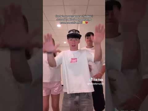 tiktok di viola silvi , fabio ferrucci e cristiano borsi