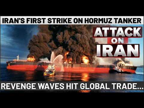 Iran attacks "Oil Tankers" - threatens to close Strait of Hormuz amid strikes. Oil prices will rise.