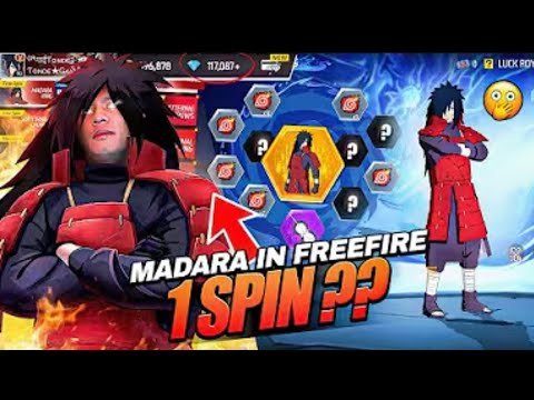 Finally madara in free fire 😱🔥 #tondegamer 