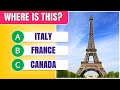 Famous Landmarks and Their Countries