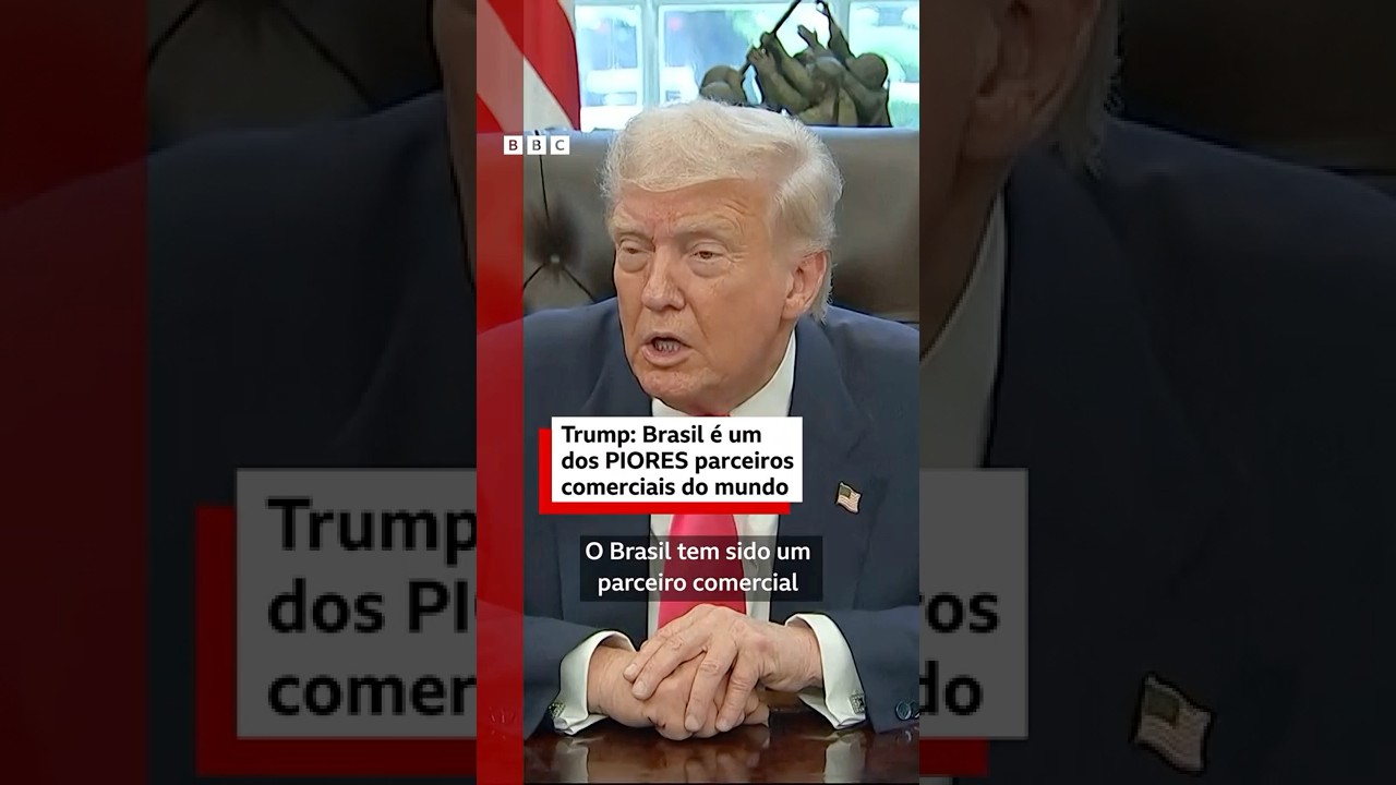 Trump Eu conheço Bolsonaro E acho ele um homem honesto 🇧🇷📣