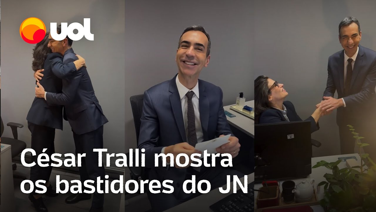 César Tralli compartilha bastidores da estreia no JN Meu novo cantinho TV Online César Tralli compartilha bastidores da estreia no JN Meu novo cantinho