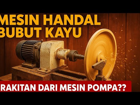Projeck Pengerjaan Kayu Menyambung Papan, Membuat Nampan Menggunakan Mesin Bubut Rakitan