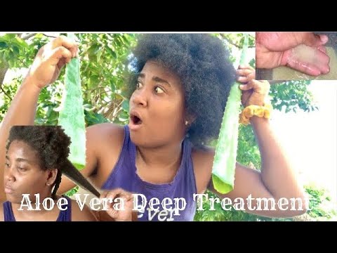 I left ALOE VERA in my hair for a 120 minutes and this happened | ALOE VERA for Hair Growth