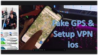 របៀបកំណត់ Fake GPS និងរៀបចំ VPN នៅលើទូរស័ព្ទដៃ iPhone ios 2024 ✔