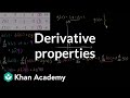 Understanding Derivatives and Functions
