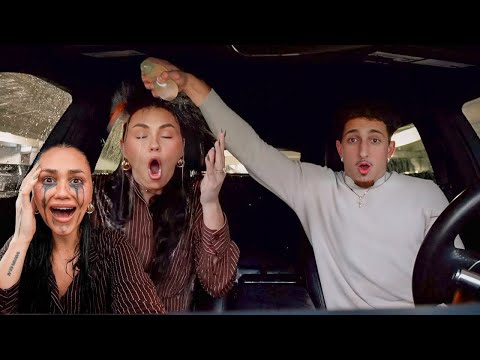 THROWING WATER BALLOONS ON MY WIFE BEFORE OUR DATE NIGHT!!