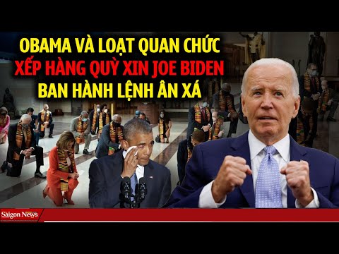 Obama và quan chức Phe Dân Chủ sắp hàng chờ xin Joe Biden ban lệnh ân xá vì sợ TT Trump bắt bỏ tù!.