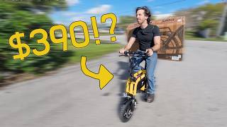 I Bought A $390 Electric Bike Straight From China!