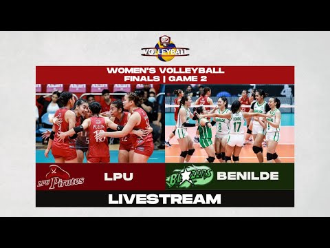 Ncaa Season Lpu Vs Benilde Finals Game Women S Volleyball Livestream Videos