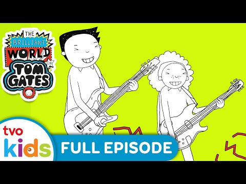 THE BRILLIANT WORLD OF TOM GATES 🥁🎸 Band Wars | NEW Season 3 FULL EPISODE | TVOkids