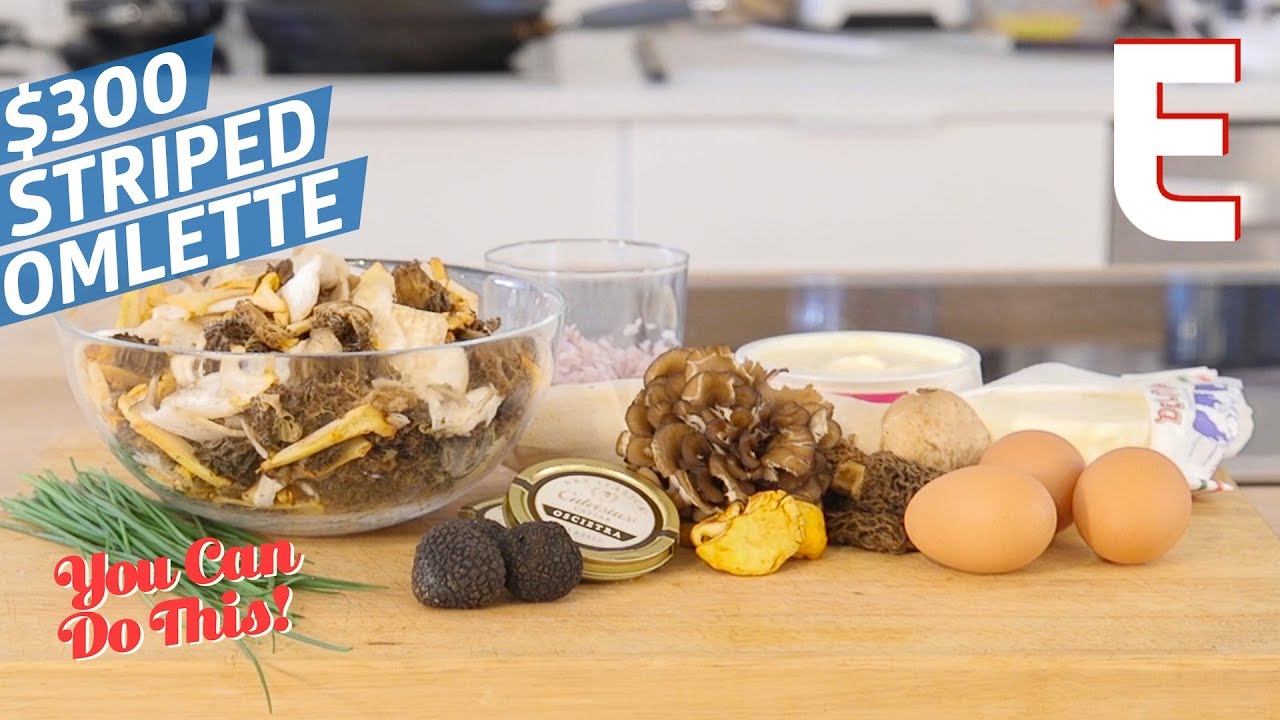 This Is How To Make One Fancy AF Mushroom Omelette You Can Do This!