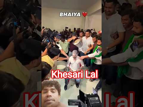 Bihar chunav prachar mein khesari ko dudh Se Kiya Dua#short video viral#